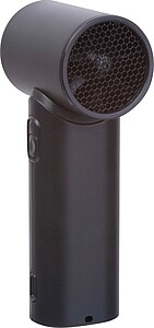Handheld fan with 5 speed settings, black