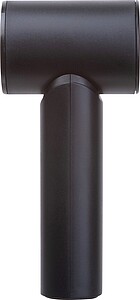 Handheld fan with 5 speed settings, black