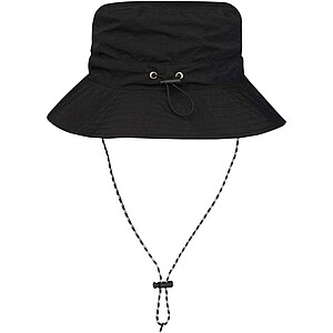 Hatch foldable sun hat, solid black