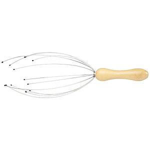 Hator bamboo head massager