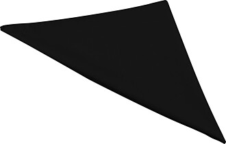 Heracles bandana, solid black