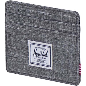 Herschel Charlie recycled RFID card holder, heather grey