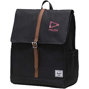 Herschel City recycled backpack 16L, solid black