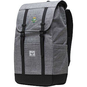Herschel Retreat™ recycled laptop backpack 23L, heather grey