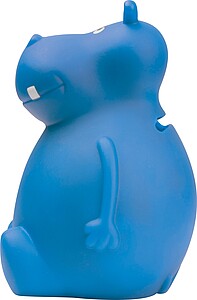 Hippo money box, blue