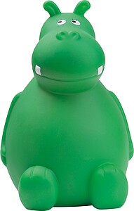 Hippo money box, green