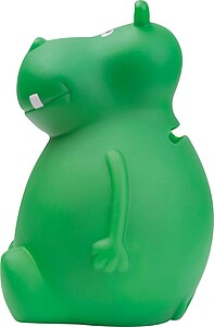 Hippo money box, green