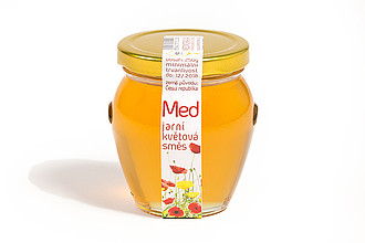 Honey 250g, barrel, spring flower mixture