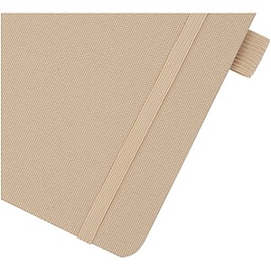Honua A5 recycled paper notebook with recycled PET cover, oatmeal