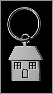 House shaped key holderSilver