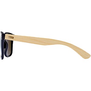 Hue sunglasses with bamboo temples, blue