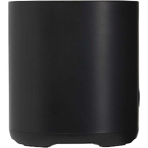 Hunor 3W recycled plastic wireless speaker, solid black