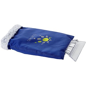 Ice Scraper with glove Blue