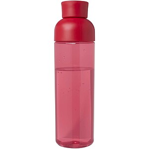 Illuminate 600 ml RPET water bottle, red