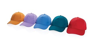 Impact 5panel 280gr Recycled cotton cap with AWARE™ tracer