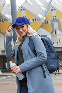 Impact 6 panel 280gr Recycled cotton cap with AWARE™ tracer