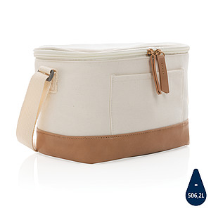 Impact AWARE™ 16 oz. rcanvas six can cooler bag