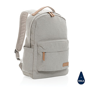 Impact AWARE™ 16 oz. recycled canvas backpack