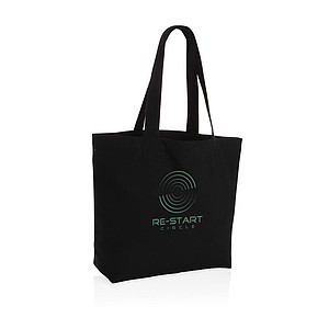 Impact Aware™ 240 gsm rcanvas shopper w/pocket undyed