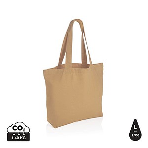 Impact Aware™ 240 gsm rcanvas shopper w/pocket undyed