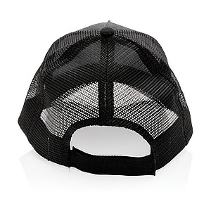 Impact AWARE™ Brushed rcotton 5 panel trucker cap 190gr