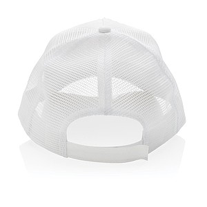 Impact AWARE™ Brushed rcotton 5 panel trucker cap 190gr