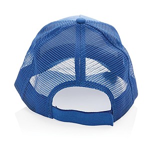 Impact AWARE™ Brushed rcotton 5 panel trucker cap 190gr