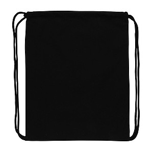 Impact AWARE™ recycled cotton drawstring backpack 145g