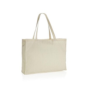 Impact AWARE™ Recycled cotton shopper 145g, beige