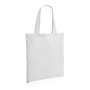 Impact AWARE™ Recycled cotton tote 145g, white