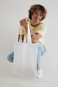 Impact AWARE™ Recycled cotton tote 145g, white