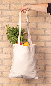 Impact AWARE™ Recycled cotton tote, nav Recycled cotton tote