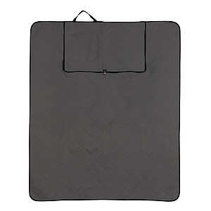 Impact Aware™ RPET foldable quilted picnic blanket