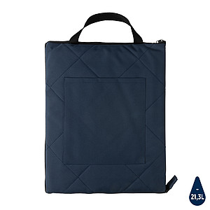 Impact Aware™ RPET foldable quilted picnic blanket