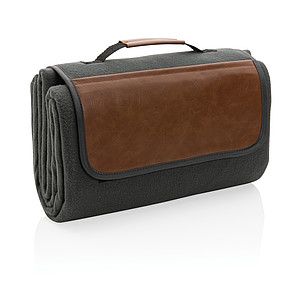 Impact AWARE™ RPET picnic blanket with PU cover