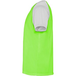 Indianapolis short sleeve unisex sports t-shirt, fluor green, size S