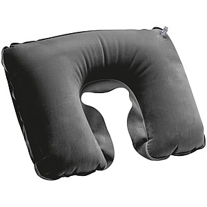 Inflatable soft travel pillow