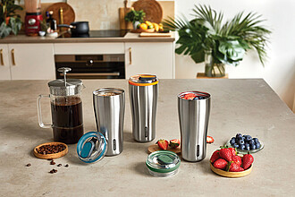 Insulated Travel Tumbler 600ml, turquoise