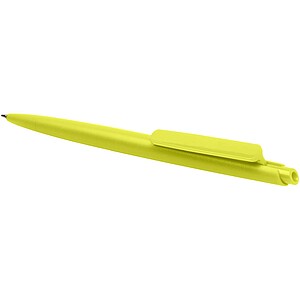 Ipe RCS recycled ballpoint pen (blue ink), lime green