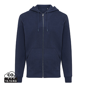 Iqoniq Abisko recycled cotton zip through hoodie