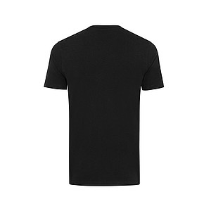 Iqoniq Bryce recycled cotton t-shirt, black, L