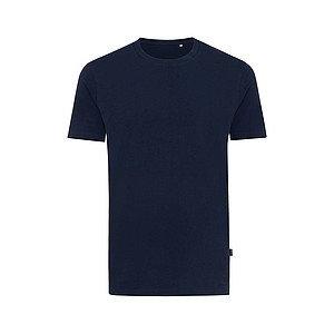 Iqoniq Bryce recycled cotton t-shirt, navy, L