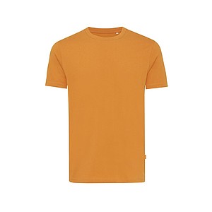 Iqoniq Bryce recycled cotton t-shirt, orange, XXS