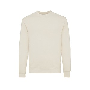 Iqoniq Denali recycled cotton crew neck undyed, cream, M
