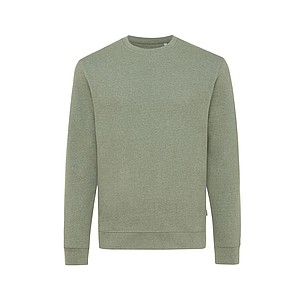 Iqoniq Denali recycled cotton crew neck undyed, green, M