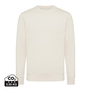 Iqoniq Etosha lightweight recycled cotton crew neck, natural raw