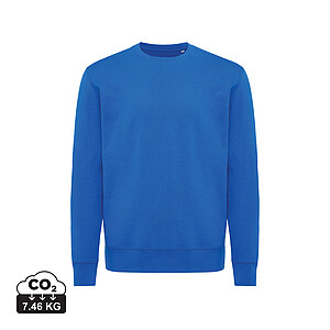 Iqoniq Etosha lightweight recycled cotton crew neck, royal blue, size XXS