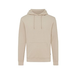 Iqoniq Jasper recycled cotton hoodie, beige, L