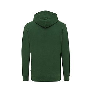 Iqoniq Jasper recycled cotton hoodie, dark green, M