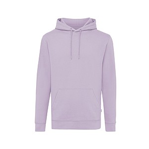 Iqoniq Jasper recycled cotton hoodie, light purple, XXS